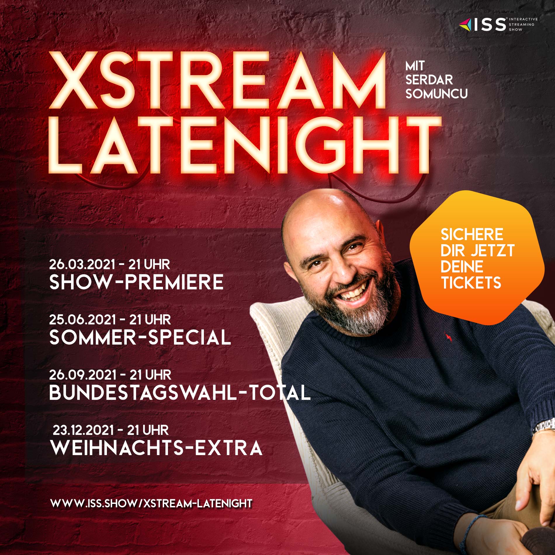 XStream Latenight 1 - Premiere (Shop Art-No. XStream-Latenight-1) | Serdar Somuncu
