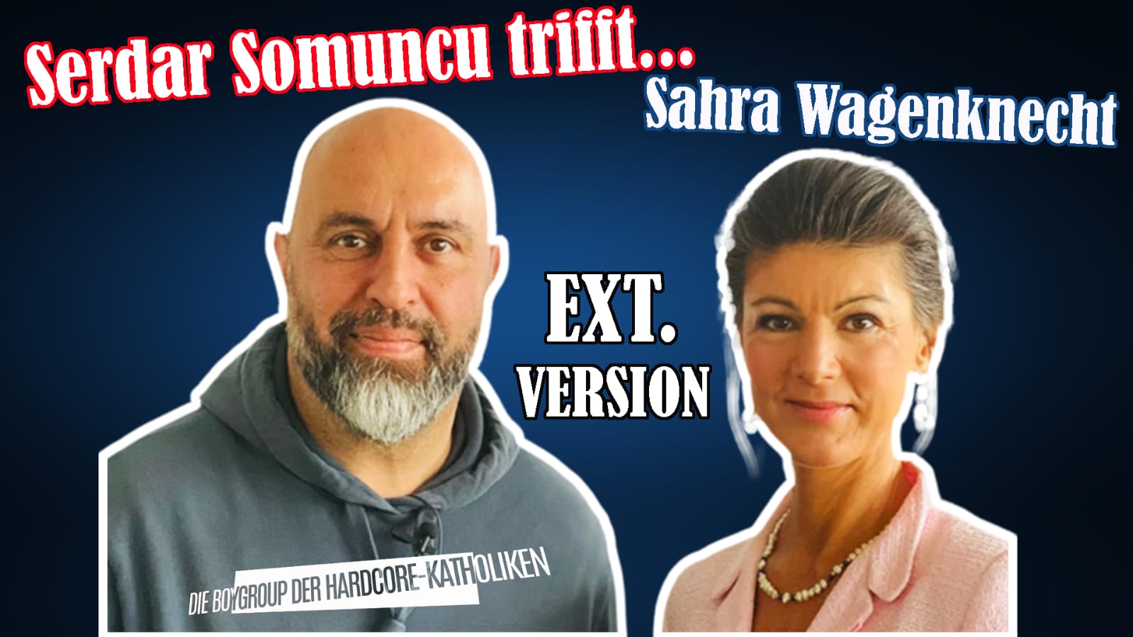 Serdar Somuncu und Sahra Wagenknecht über Ukraine, Corona, rechts und links (Shop Art-No. Serdar-Somuncu-und-Sahra-Wagenknecht) | Serdar Somuncu